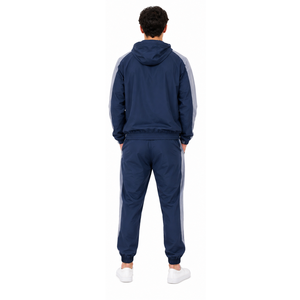 <b>Men</b> Streetwear Plus Size Nylon Tracksuit Outdoor Fitness Running Sportswear Lightweight <b>Jacket</b> Pants OEM ODM Supplier Adults - Product Image 3