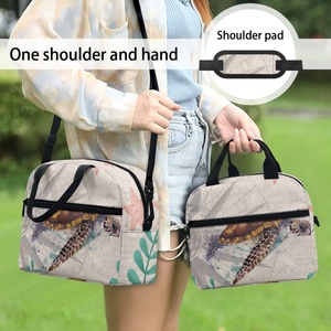 Sac de pique-nique pour femme à motif tortue de mer, impression à la demande, livraison directe, sac à lunch isotherme, pratique, étanche, sac bento pour femme - Product Image 4