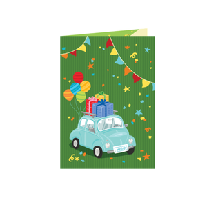 Carte de vœux 3D pop-up pour fête d'anniversaire, cartes de vœux en papier colorées pour célébrations, carte de vœux faite à la main, impression numérique - Product Image 6