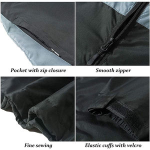 Custom Lightweight Men's Windbreaker <b>Jacket</b> Waterproof Outdoor Sports Hooded Rain Coat Two-Tone Casual <b>Zip</b>-<b>Up</b> Windproof Parka - Product Image 4