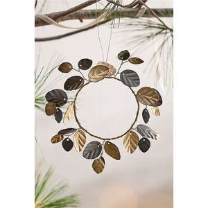 Guirlande murale décorative en métal doré, style rustique, pour fêtes, Noël, ornement d'intérieur de ferme, vente en gros - Product Image 1