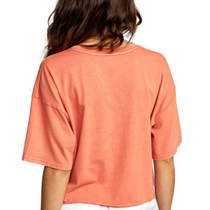 Manufacturer Latest Design Women <b>Crop</b> <b>Top</b> T Shirts Quick Dry Breathable Women <b>Crop</b> <b>Tops</b> MADE BY HS 2026 - Product Image 3