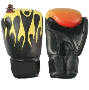 Gants de boxe MMA professionnels en cuir personnalisés avec logo sur mesure, haute qualité, confortables pour l'entraînement physique - Product Image 1