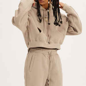 Sudaderas Extra Grandes para Mujer al por Mayor, Sudaderas con Capucha de Forro Polar, Sudadera con Logotipo Personalizado y Bolsillos, Ropa de Invierno de Forro Polar para Mujer - Product Image 1