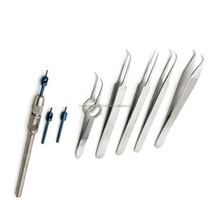 Factory Price 9 Pcs Hair Transplant Forceps FUE Hair <b>Punch</b> Kit Hair Restorationn Surgical Instrument <b>Set</b> Medtrust Surgical CE - Product Image 4