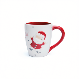 Tazza in Ceramica Excelsa Babbo Natale 40 Cl Multicolore - Product Image 3