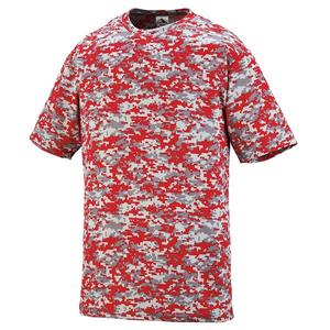 T-shirt camouflage à manches courtes, respirant, séchage rapide, pour activités de plein air, t-shirt camouflage personnalisé - Product Image 4