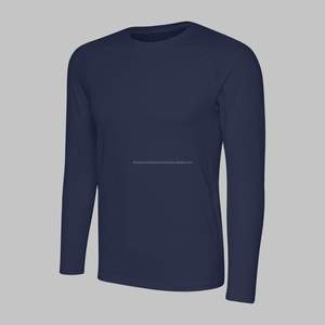 T-shirt de gymnastique de compression de haute qualité pour hommes pour la musculation, la course à pied, des vêtements de fitness respirants avec logo personnalisé pour le sport - Product Image 3