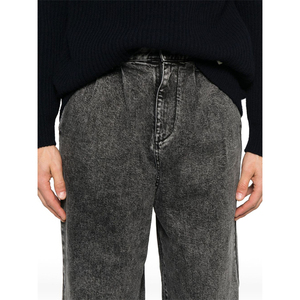 Custom Joggers Men's Pants Slim Fit Acid Wash <b>Trouser</b> Casual Sports Street Wear <b>Elastic</b> <b>Waist</b> Jogger Men Acid Washed Flared Pant - Product Image 5