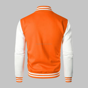 Chaqueta universitaria personalizada para hombre, forro polar de algodón de alta calidad, diseño formal de estilo universitario Letterman - Product Image 2