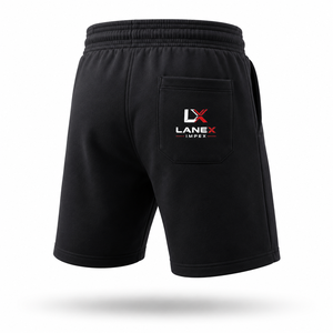 Shorts en molleton pour homme de haute qualité, personnalisés, en coton et polyester, décontractés, pour la gym, avec taille élastique et cordon de serrage, en molleton doux, OEM - Product Image 2