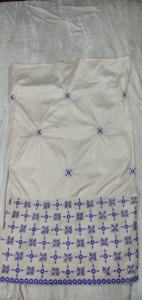 The Timeless Tradition Nigerian Exclusive Fashion George Wrapper Woven Taffeta <b>Fabric</b> Floral Pattern Intricate Design Party Wear - Product Image 6