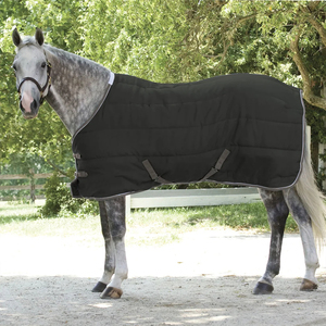 Strong Lightweight <b>Equestrian</b> Horse Blanket Waterproof Winter Turnout Fly Rug with Neck Belly Cover For Riding - Product Image 3