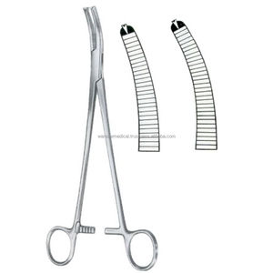 Slightly Curved & More Curved WARSAW MEDICAL Wertheim Arteryy Forcep Stainless Steel Surgical Instruments | needle holder - Product Image 1