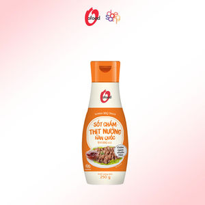 Sauce BBQ coréenne Bulgogi O'Food en gros 250g |   Sauce sucrée et savoureuse pour trempage et marinade de viande grillée |   Prêt à l'emploi - Product Image 6