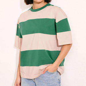 Camiseta Oversize Verde Bosque Unisex de Algodón Premium, Estilo Jersey de Verano, Streetwear Minimalista, Color Liso, Ajuste Holgado Casual - Product Image 3