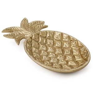 Artistic Pineapple Decorative Brass Bowl Suitable For Dining <b>Tables</b> Centerpieces And Festive Styling Handcrafted From India - Product Image 5