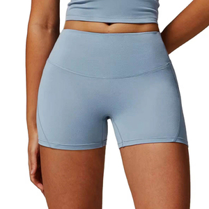 Best Selling <b>Comfy</b> Women Yoga Shorts Soft Spandex Polyester Women Yoga Shorts Warm Winter Fleece Women Yoga Shorts - Product Image 1