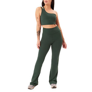 Leggings de tacto suave para mujer, tela elástica, cintura alta, ajuste perfecto para gimnasio, yoga, correr y uso diario - Product Image 5