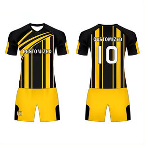 Uniformes de Fútbol Fácil de Usar, Camiseta y Pantalones Cortos, Marca Privada, Ropa Deportiva Personalizada, Subida por Dress Sports - Product Image 1