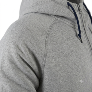 Men's Gray Full Zip Hooded <b>Fleece</b> Sweatshirt Regular Fit Casual Autumn Wear Full Zipper <b>Lined</b> Outdoor Men's <b>Fleece</b> <b>Jacket</b> - Product Image 6