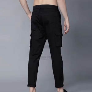 Pantalons cargo pour hommes en marque privée, en vente en ligne, couleur personnalisée, pantalons cargo délavés pour hommes, pantalons cargo multi-poches - Product Image 2