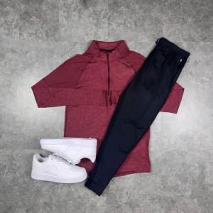 Men Soccer Training Breathable 1/4 Zipper Long Sleeve Gym Sports Quarter Zip Pullover Quick Dry Football Athletic Jersey Wear - Product Image 1