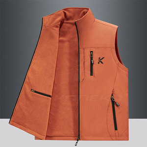 Chaleco Softshell de Invierno, Talla y Color Personalizables, Tejido Transpirable y Ecológico para Trabajo al Aire Libre y Uso Diario - Product Image 4