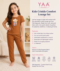 Ensemble deux pièces pour enfants disponible en 5 couleurs - Product Image 1