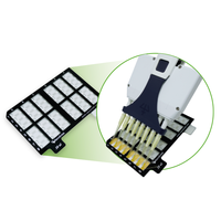 Compteur de cellules à fluorescence EVE HT FL nanoentek, haute capacité de traitement, 48 échantillons pour analyse en laboratoire
