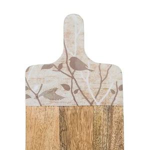 Tabla de cortar grande de bambú con asa |   Superficie Lisa y Apta para Cuchillos para una Preparación de Alimentos Fácil, Segura e Higiénica - Product Image 4