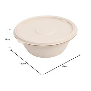 Envase Redondo Biodegradable de Alta Calidad de 750 ml con Tapa para Suministro a Granel y Exportación Mundial - Product Image 5