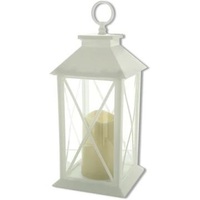 Lanterne carrée artisanale en bois et métal, petite taille, style rustique, finition noire naturelle, décoration de Noël pour l'extérieur et la maison