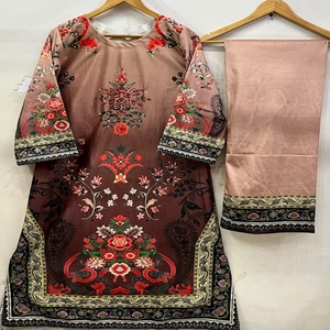 Premium quality ladies winter wear <b>dresses</b> for women salwar kameez ladies high quality embroidered <b>Velvet</b> shalwar kameez - Product Image 1
