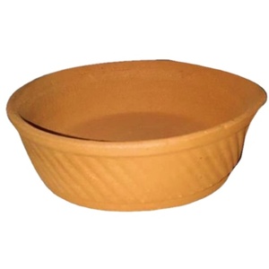 Bol jetable en terre cuite fabriqué en Inde - Product Image 1
