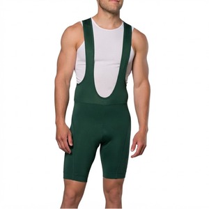 Cuissard de cyclisme bleu pour homme, sans coutures, respirant, grande taille, avec empiècement arrière noir, anti-humidité, style ajusté, logo à la taille, pour adultes - Product Image 3