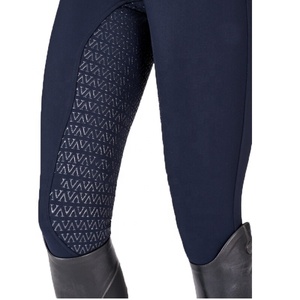 High Quality 4-way Stretch Horse Riding Breeches <b>Leggings</b> Tights <b>Equestrian</b> Wear Pants on Technical Fabric with Soft Feel - Product Image 5
