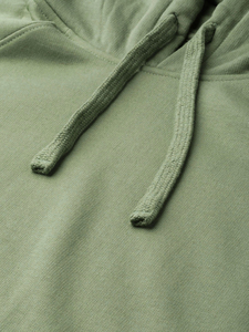 Women's Hooded Sweatshirt Solid Color Full Sleeve 100% Cotton Fleece Casual Autumn Wear Knitted Plain Dyed - Product Image 5
