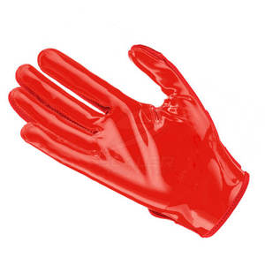 Gants de football américain en cuir légers avec tissu extensible respirant et adhérence antidérapante pour l'entraînement par tous les temps - Product Image 6