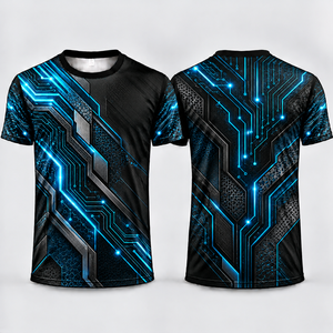 Camisetas de Sublimación de Alta Calidad 100% Poliéster, Manga Corta, Ropa Casual Personalizada, Mejor Precio - Product Image 6