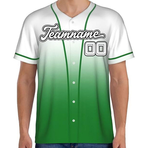 เสื้อเบสบอลผ้าฝ้ายออร์แกนิค 100% คุณภาพสูง ขายส่ง รับสกรีนโลโก้ สตรีทแวร์ ระบายอากาศได้ดี พิมพ์ลายซิลค์สกรีน คอวี แห้งเร็ว - Product Image 2