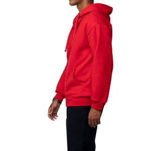 Sudadera con Capucha para Hombre y Mujer, 100% Algodón, Cierre de Cremallera, Diseño Sólido, Impresión Digital, Estilo Hip Hop Y2K, Servicio OEM - Product Image 5