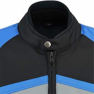 Blouson de moto unisexe léger en cuir et Cordura, motif imprimé, grande taille, respirant, séchage rapide pour la moto et les courses automobiles - Product Image 5