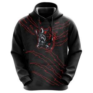 Sweat-shirt à capuche d'hiver personnalisé avec logo brodé, sublimation, molleton épais, qualité supérieure, streetwear unisexe - Product Image 5
