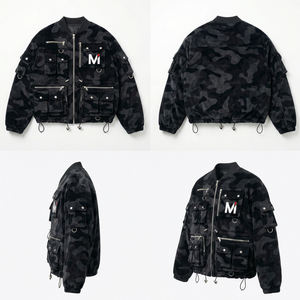 Veste tactique en toile camouflage pour homme, été, multi-poches, streetwear, bomber, mode outdoor, MALUZA INDUSTRIES - Product Image 6