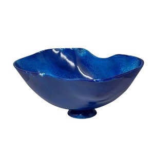 ชามโลหะรูปวงรีทำมือ ดีไซน์เรียบหรู ขัดเงา สำหรับเสิร์ฟอาหารและเป็นของขวัญ - Product Image 2