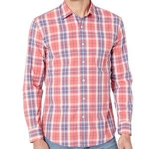 Vêtements d'été à manches longues rayés en vrac Vêtements mélangés Bale Polyester Coton Broderie Logo Casual Office Dress Chemises pour hommes - Product Image 3