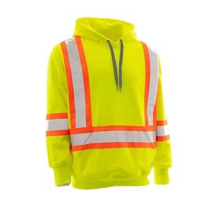 Sudadera con Capucha de Seguridad Reflectante, de Algodón y Felpa, para Hombre, con Patrón de Camuflaje Bordado, Corte Holgado, Superventas - Product Image 5