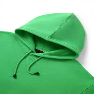 Sudadera con Capucha para Mujer, Color Sólido, Manga Larga, con Bolsillo Tipo Canguro, para Otoño, Talla Básica - Product Image 6