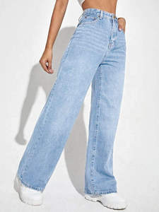 Mejor Precio, Alta Calidad, Pantalones Cargo de Mezclilla de Peso Medio para Mujer, Tallas Grandes, Estilo Vintage, Ecológicos, Transpirables, Lavado a la Arena, Camuflaje, Ropa Urbana - Product Image 3
